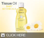 Tissue oil baby